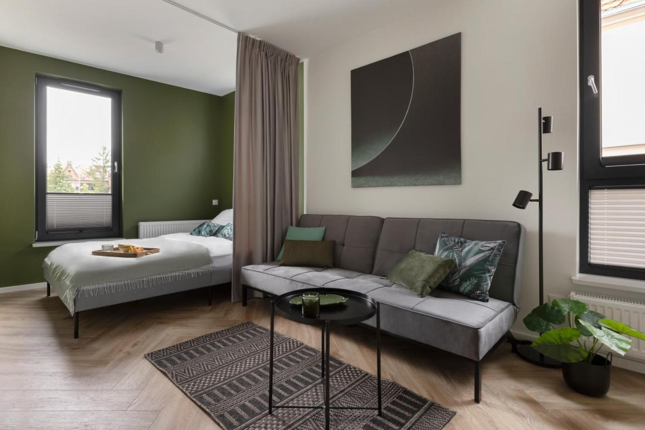 Glow Apartments, Aparthotel Kollataja - Wrzeszcz Гданьск Экстерьер фото