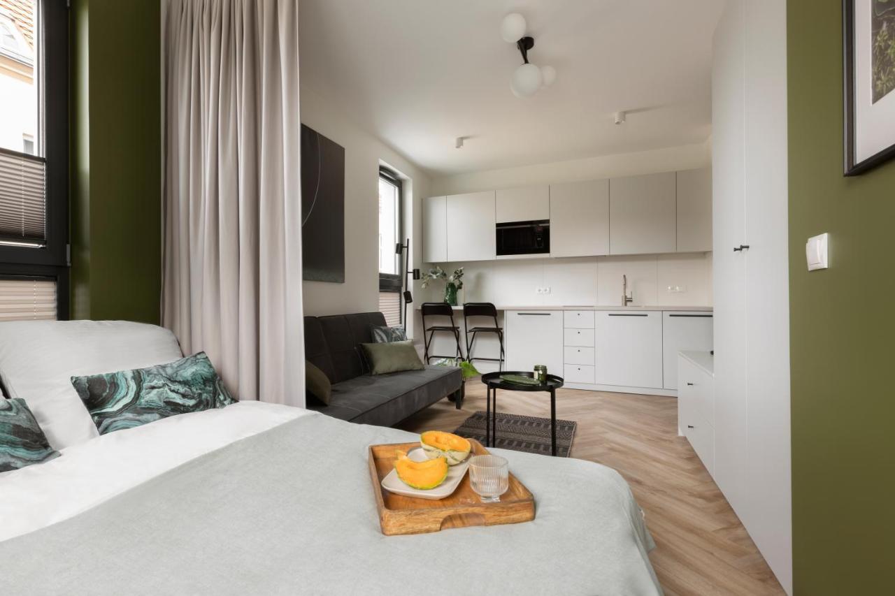 Glow Apartments, Aparthotel Kollataja - Wrzeszcz Гданьск Экстерьер фото